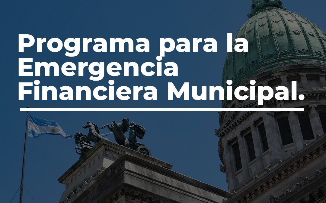 Presentamos el proyecto "Programa para la Emergencia Financiera Municipal"